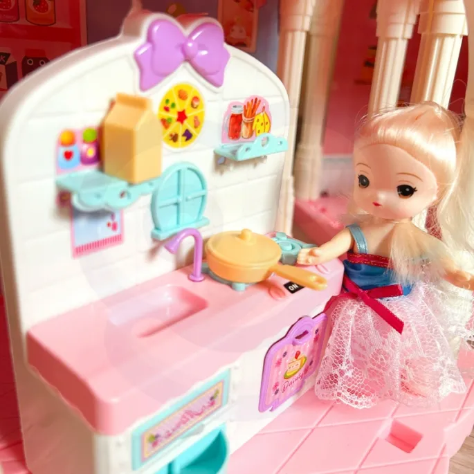 Idealny zestaw do projektowania wnętrz dla dzieci.