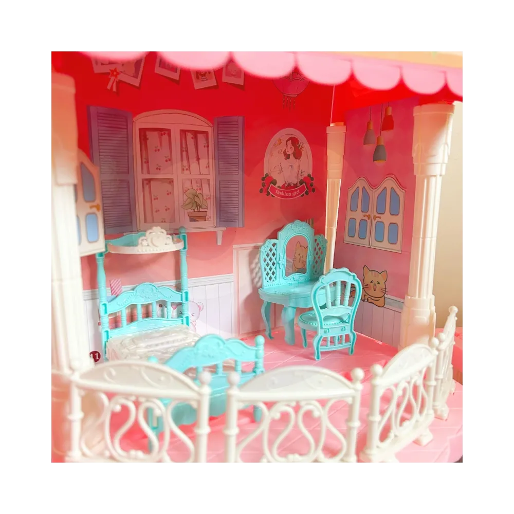 WOOPIE Domek dla Lalek CASTLE VILLA XXL