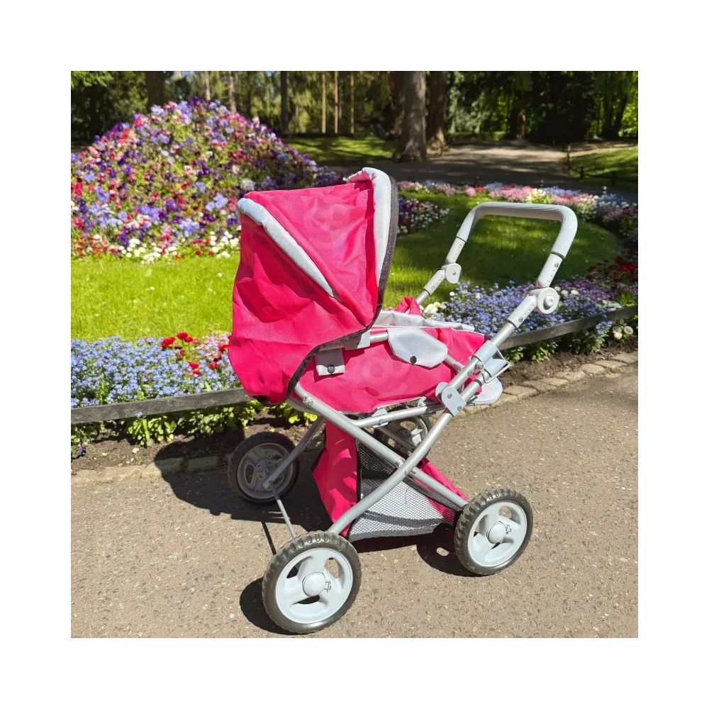 WOOPIE ROYAL Wózek dla Lalek 4w1 Nosidełko Regulacja