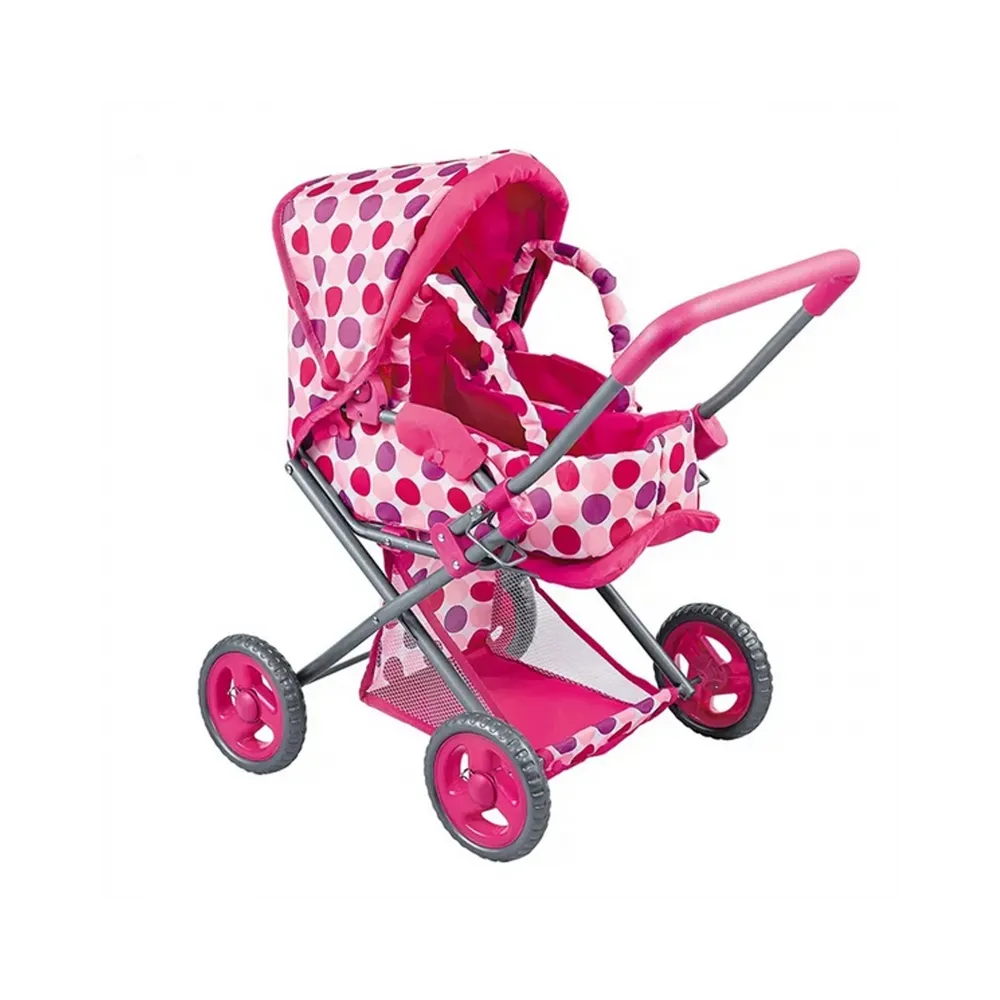 WOOPIE ROYAL Wózek dla Lalek Głęboki Spacerówka 3w1 Nosidełko