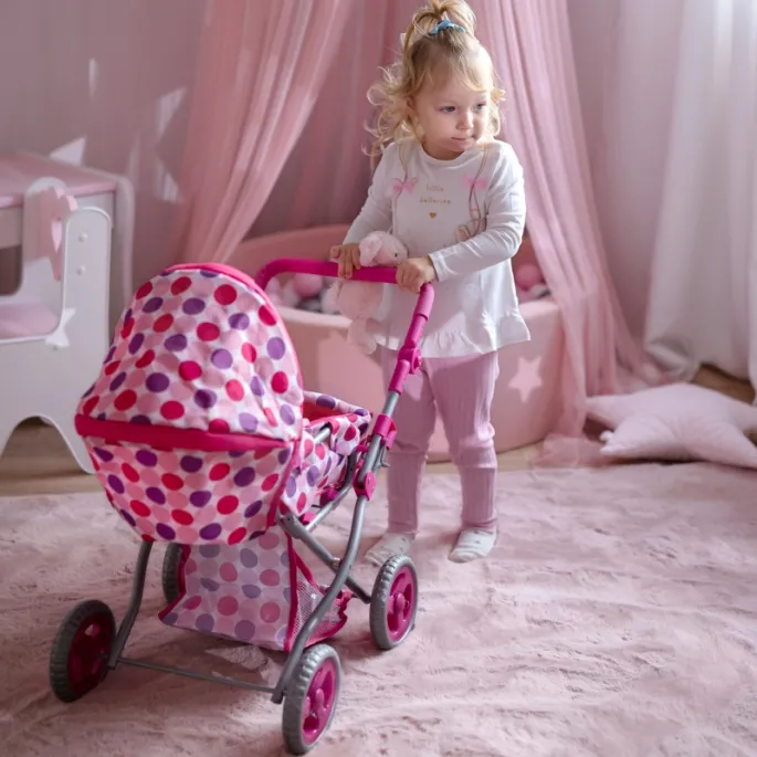 Ciche koła zapewniają płynność w prowadzeniu wózka