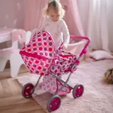 WOOPIE ROYAL Wózek dla Lalek Głęboki Spacerówka 3w1 Nosidełko