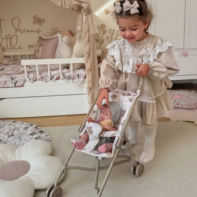 Urocza wózek dla lalek na spacer od Woopie