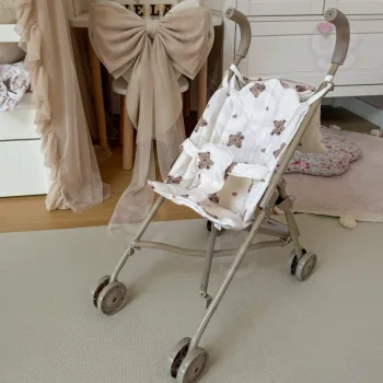 WOOPIE ROYAL Wózek Dla Lalek Spacerówka Vintage Teddy Bear