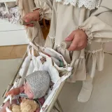 WOOPIE ROYAL Wózek Dla Lalek Spacerówka Vintage Teddy Bear