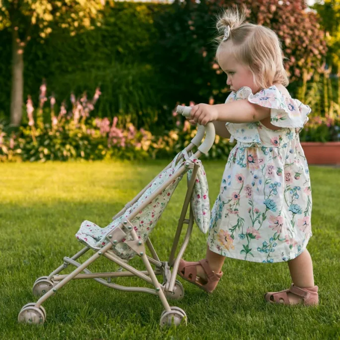 Lekkie i składane wózek dla lalek idealny na spacery