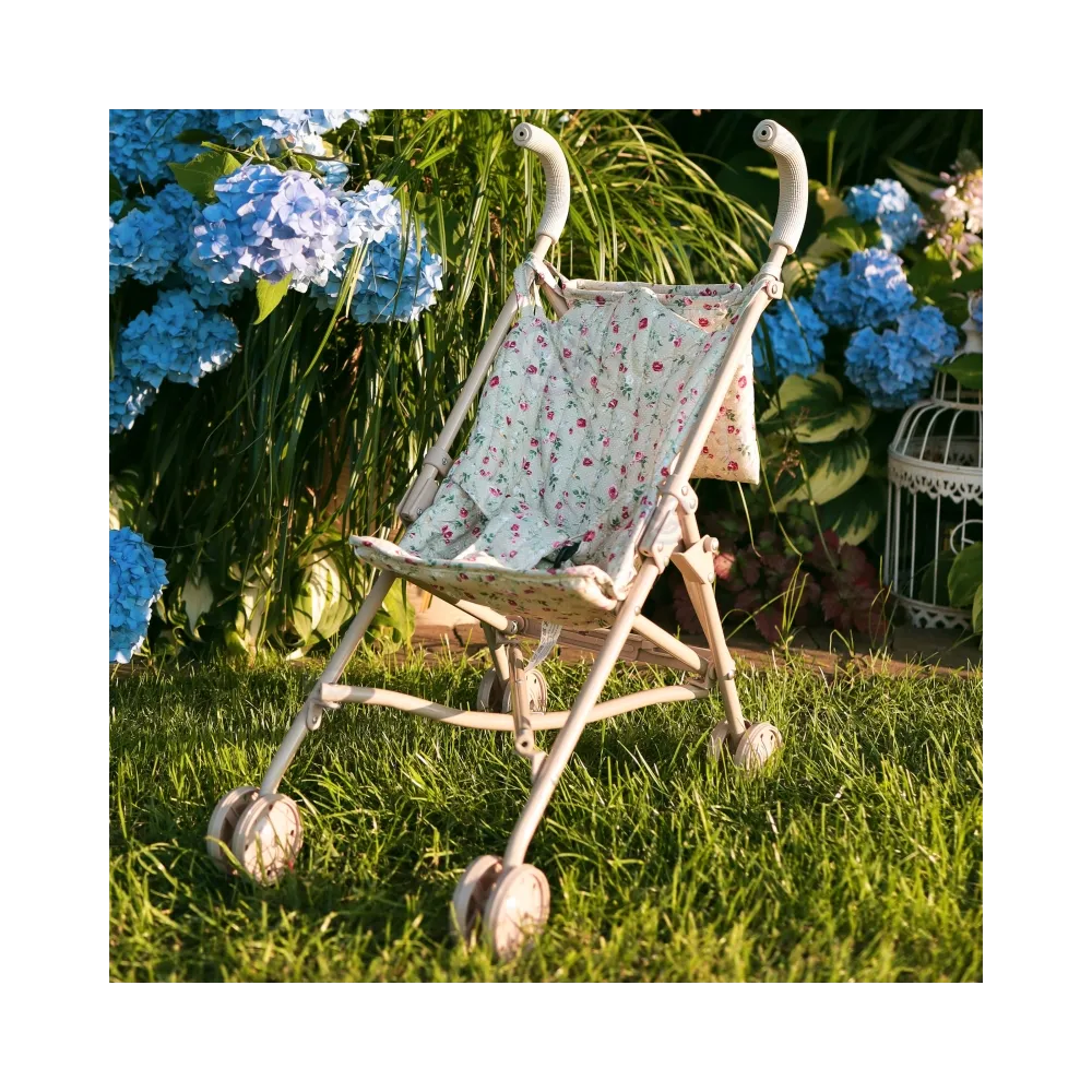 WOOPIE ROYAL Wózek dla Lalek Spacerówka Vintage Rose