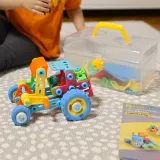 WOOPIE Zestaw Pojazdów Klocki Konstrukcyjny 6w1 STEM