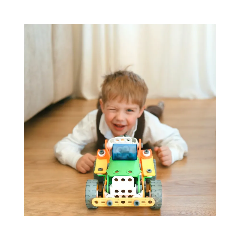 WOOPIE Zestaw Klocki Konstrukcyjne Pojazdy STEM 163 el.