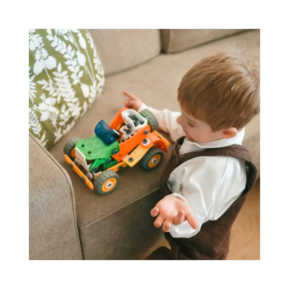 WOOPIE Zestaw Klocki Konstrukcyjne Pojazdy STEM 163 el.