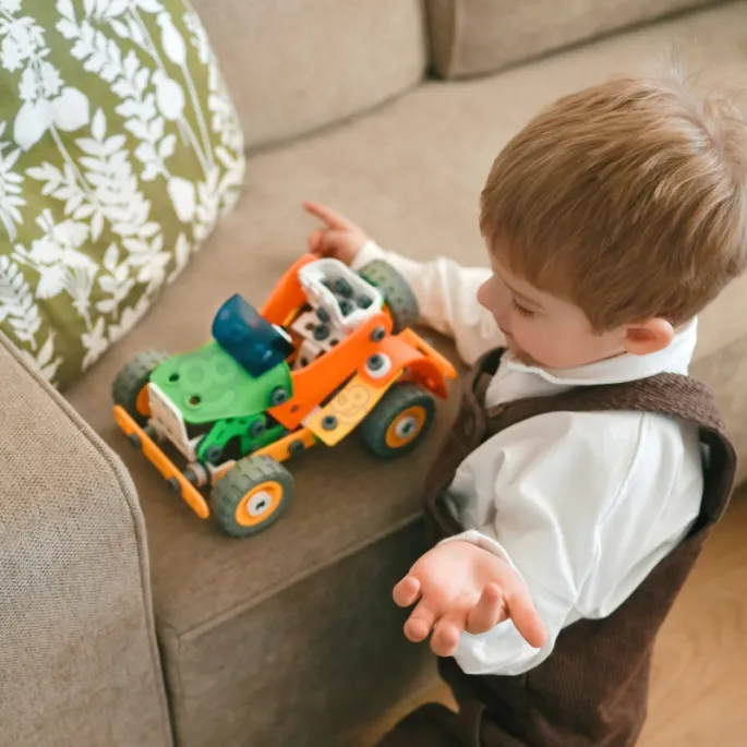 Zestaw do nauki inżynierii i kreatywności dla maluchów