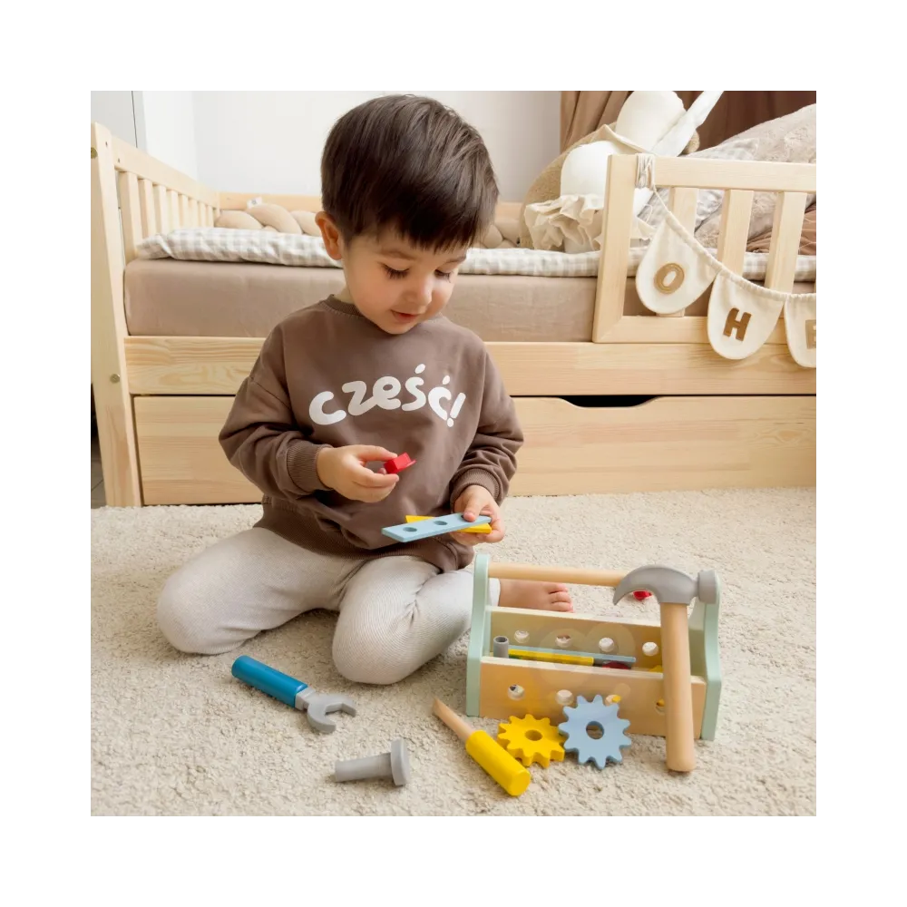 Zestaw narzędzi dla małych majsterkowiczów