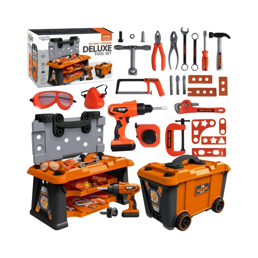 WOOPIE Mobilna Skrzynia Na Narzędzia Warsztat 2w1 65 el.