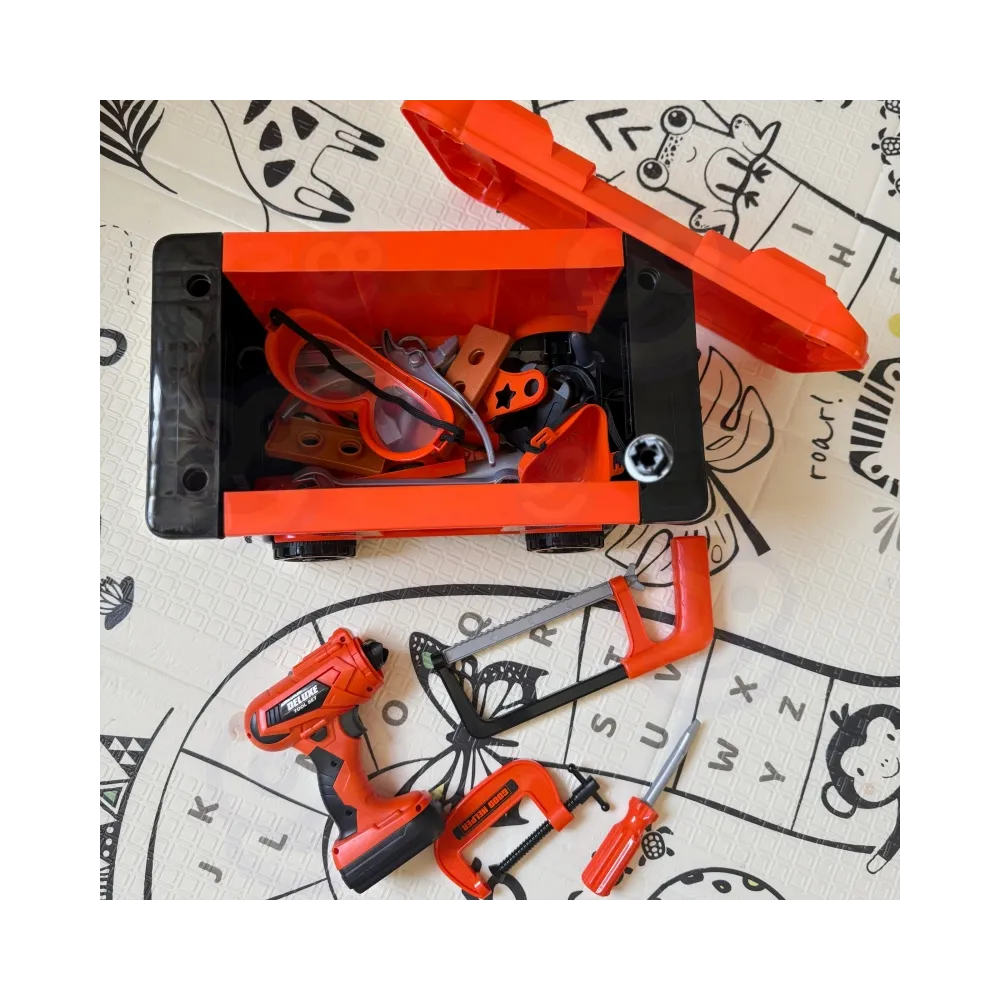 WOOPIE Mobilna Skrzynia Na Narzędzia Warsztat 2w1 65 el.