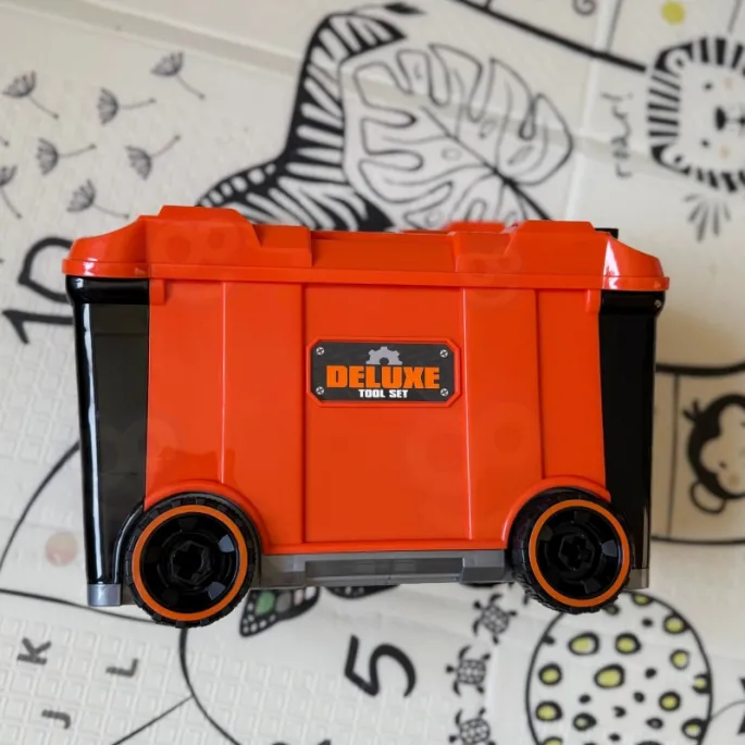 Dziecięcy zestaw warsztatowy 2w1 w walizce