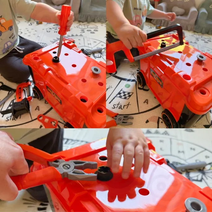 Realistyczne narzędzia dla dzieci rozwijające kreatywność