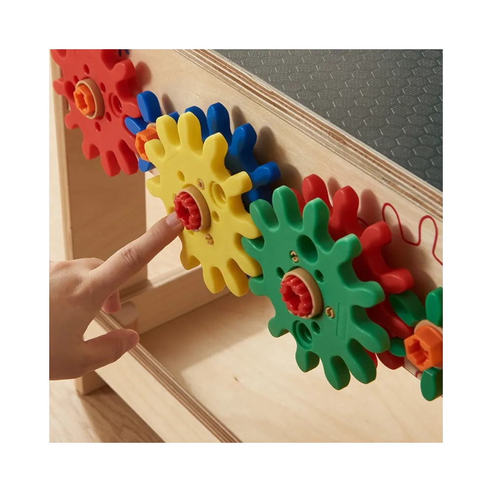 MASTERKIDZ Drewniany Warsztat Montessori STEM z Narzędziami + Akcesoria