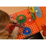 MASTERKIDZ Drewniany Warsztat XXL Montessori STEM z Narzędziami + Akcesoria