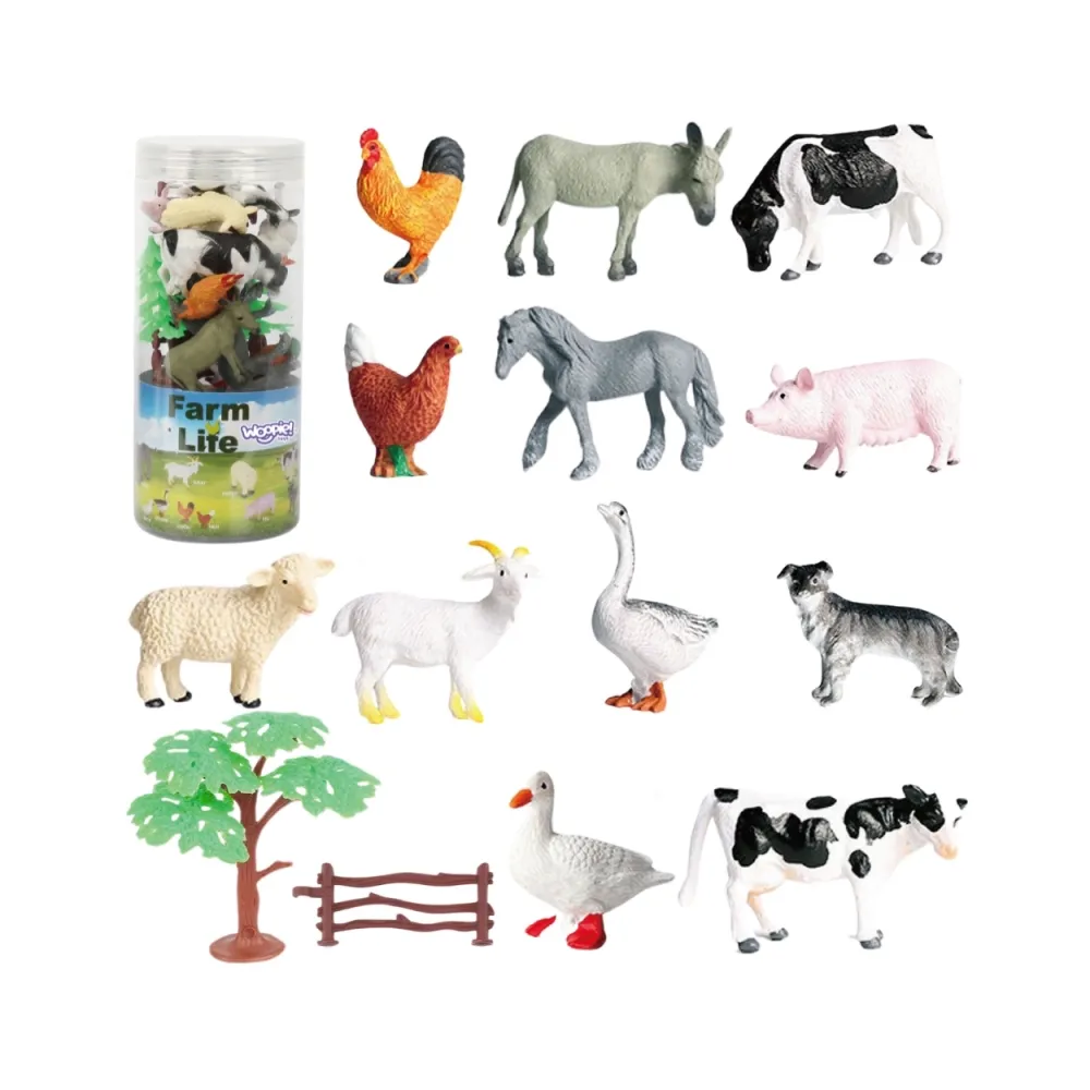 WOOPIE Zestaw Figurki Farma 17 el.