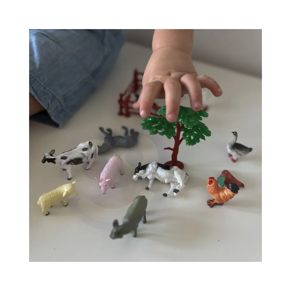 WOOPIE Zestaw Figurki Farma 17 el.