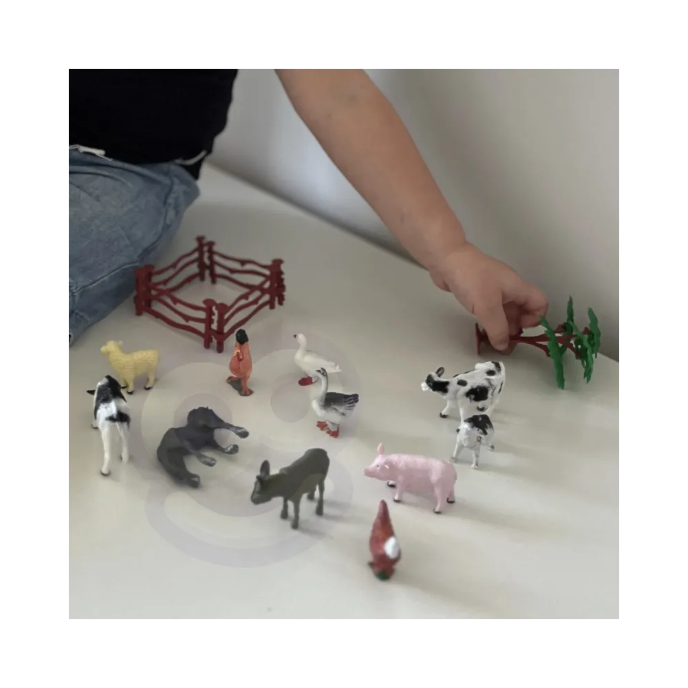 WOOPIE Zestaw Figurki Farma 17 el.