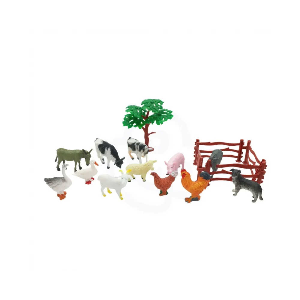 WOOPIE Zestaw Figurki Farma 17 el.