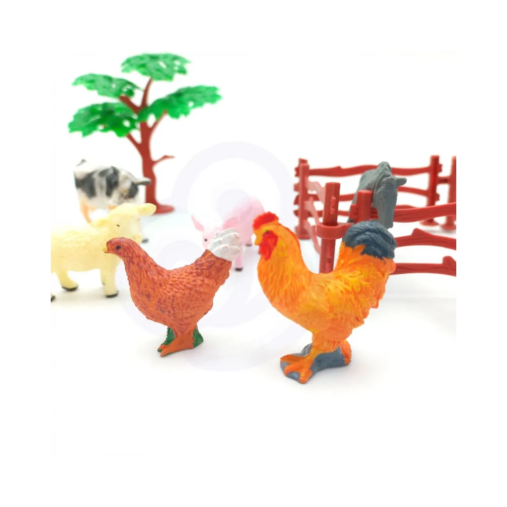 WOOPIE Zestaw Figurki Farma 17 el.