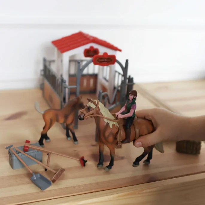 Wysokiej jakości zabawa w opiekę nad końmi