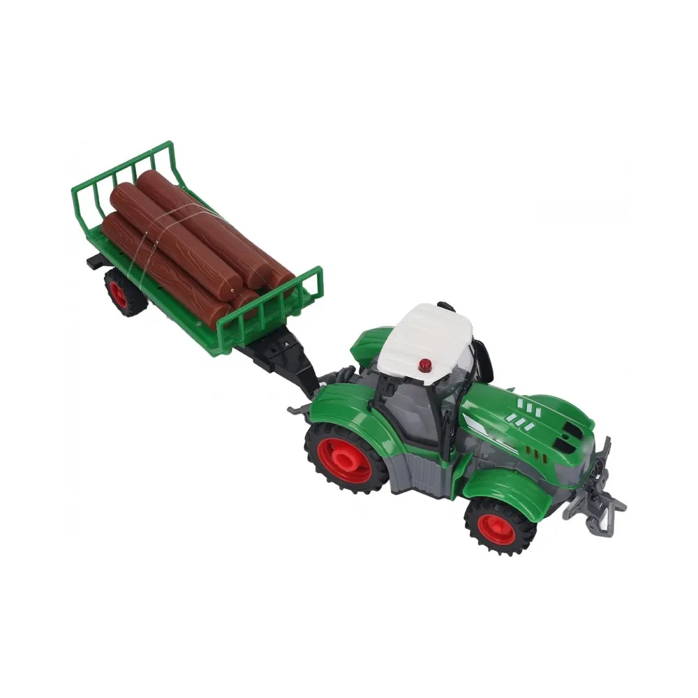 WOOPIE Traktor z Przyczepą na Pilota Sterowany RC - Skala 1:24