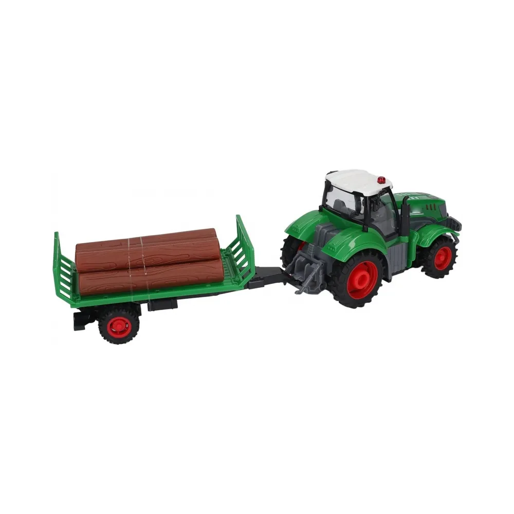 WOOPIE Traktor z Przyczepą na Pilota Sterowany RC - Skala 1:24