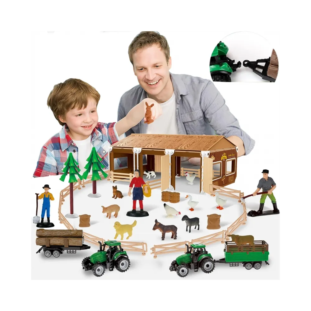 WOOPIE Zestaw Mały Farmer XL Figurki Gospodarstwo