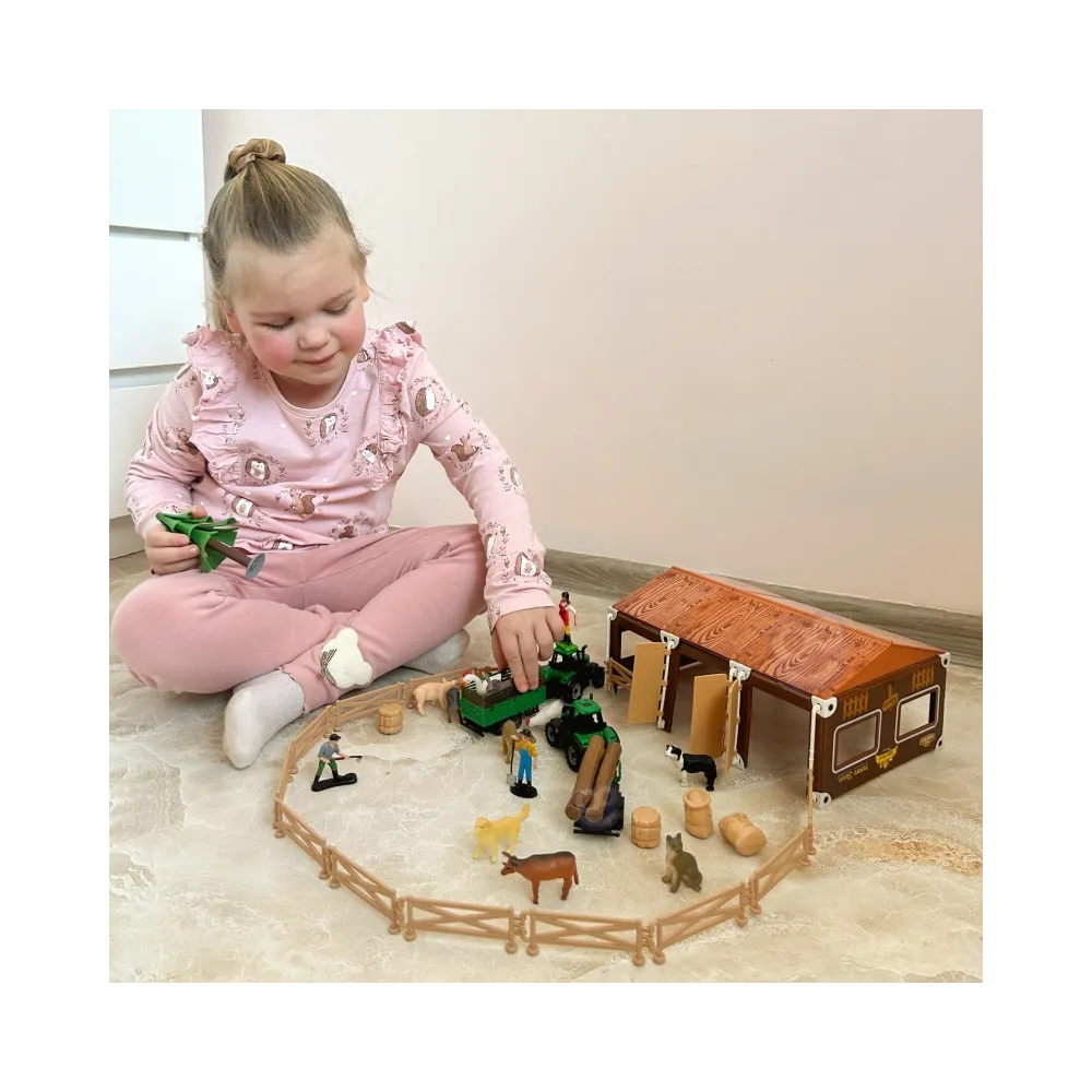 WOOPIE Zestaw Mały Farmer XL Figurki Gospodarstwo