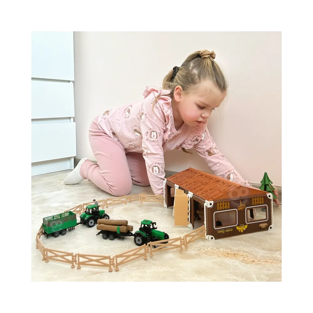 WOOPIE Zestaw Mały Farmer XL Figurki Gospodarstwo