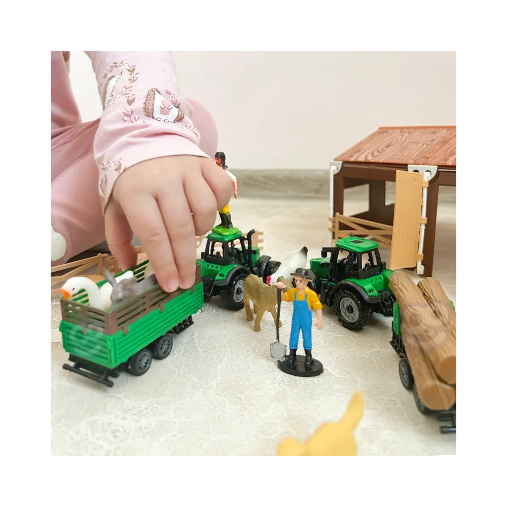 WOOPIE Zestaw Mały Farmer XL Figurki Gospodarstwo
