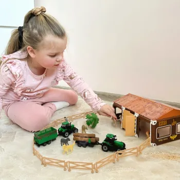 WOOPIE Zestaw Mały Farmer XL Figurki Gospodarstwo