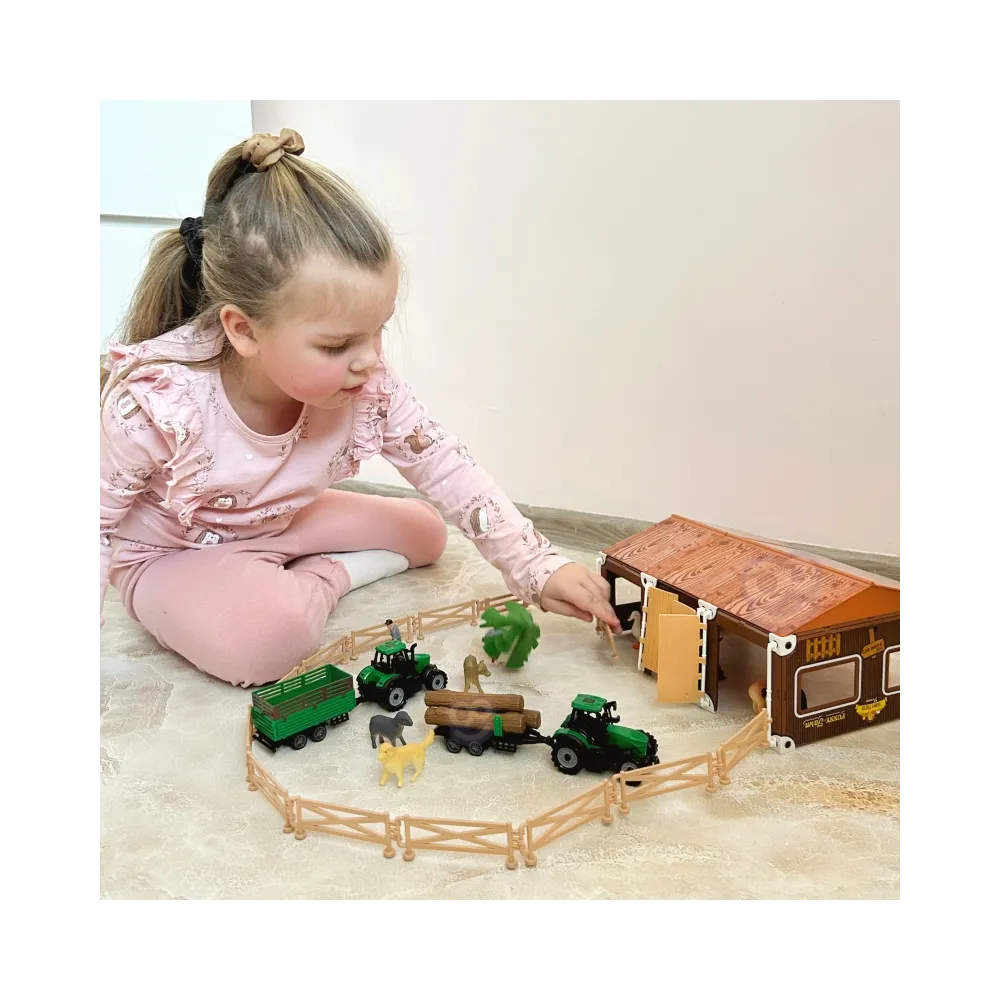 WOOPIE Zestaw Mały Farmer XL Figurki Gospodarstwo