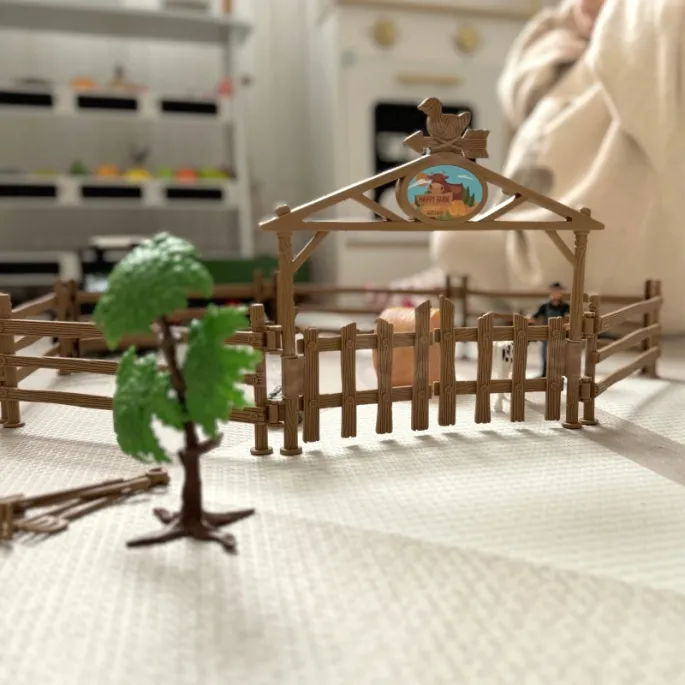 Rolnicze narzędzia w zestawie WOOPIE