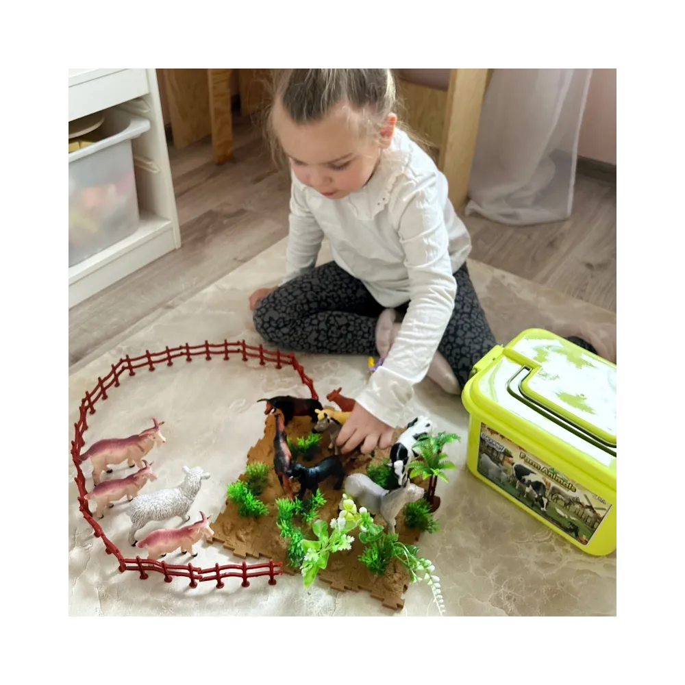 WOOPIE Zestaw Figurki Farma + Kuferek 57 el.