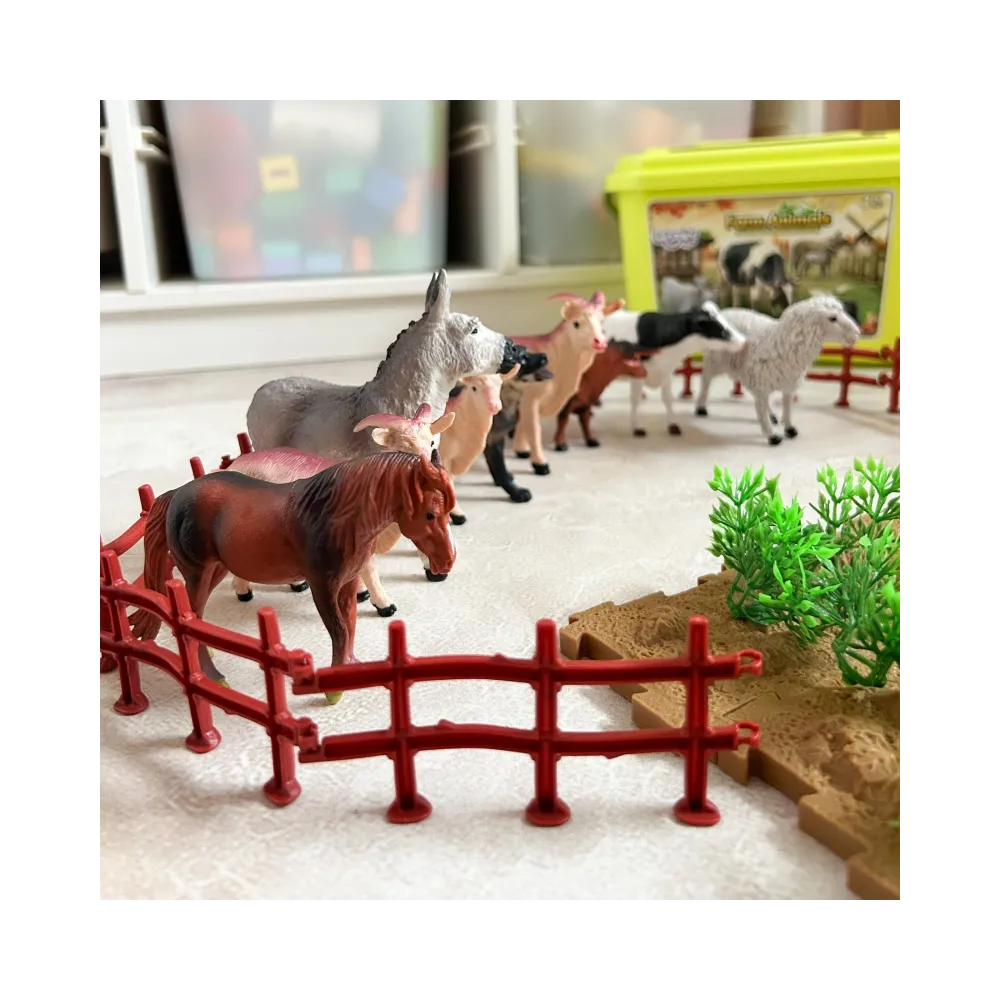 WOOPIE Zestaw Figurki Farma + Kuferek 57 el.