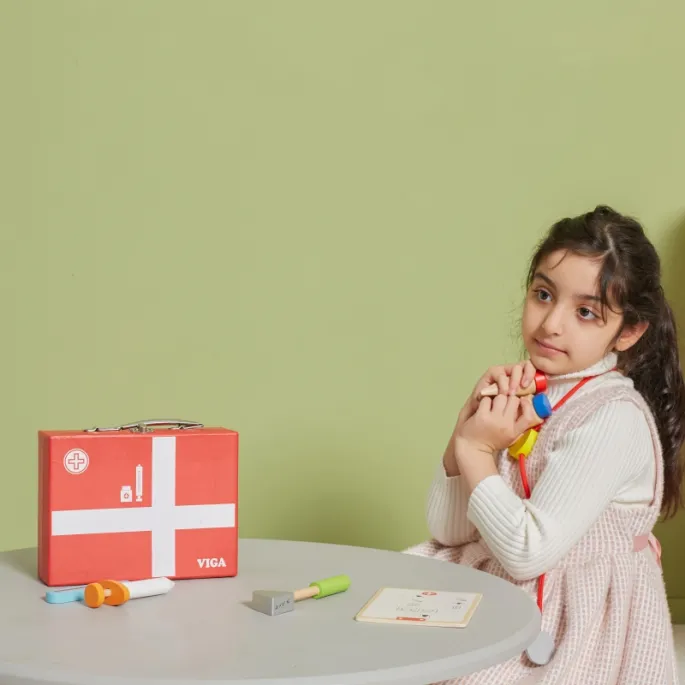 Zabawka rozwijająca wyobraźnię małych medyków