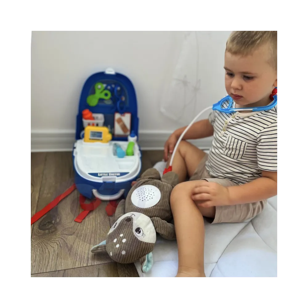 WOOPIE Zestaw Małego Lekarza w Plecaku 18 el.