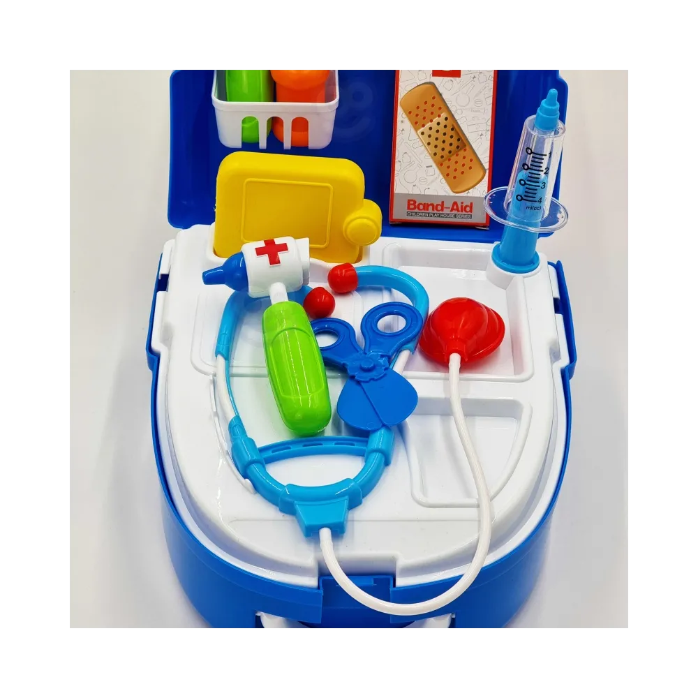 WOOPIE Zestaw Małego Lekarza w Plecaku 18 el.