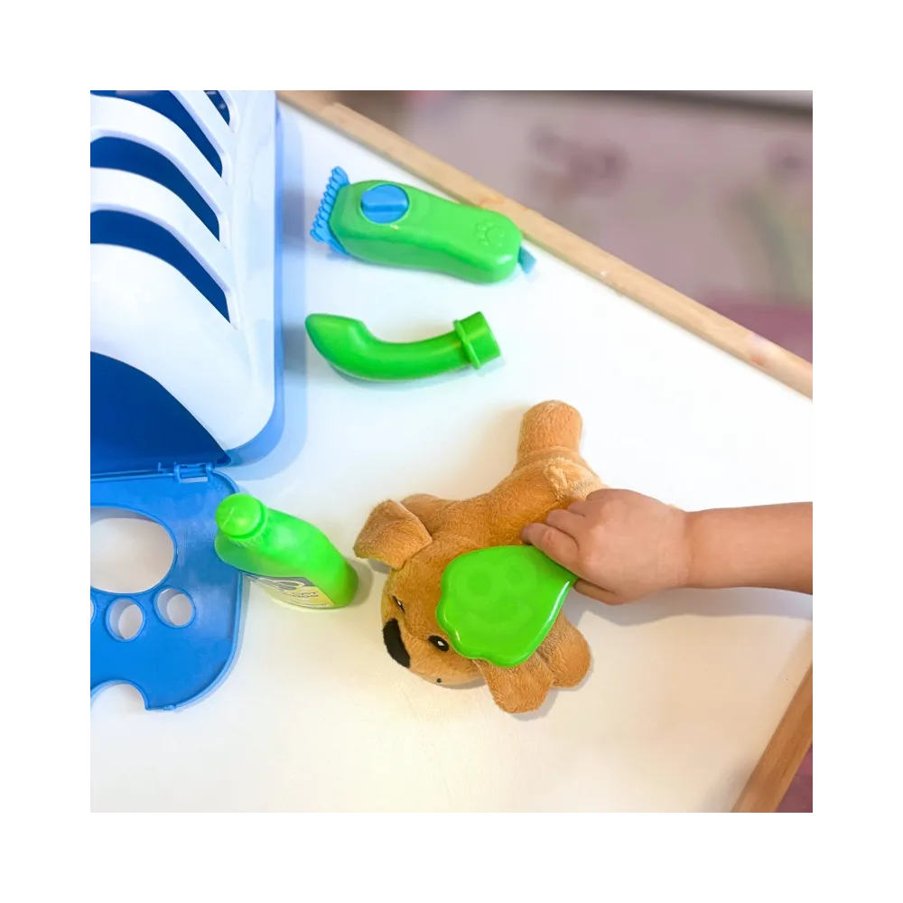 WOOPIE Zestaw Małego Weterynarza Piesek Transporter 6 el.