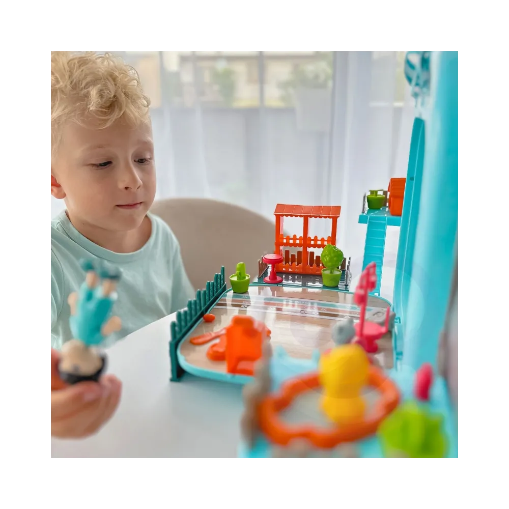 WOOPIE Zestaw Małego Weterynarza 3w1 Domek w Plecaku Piesek