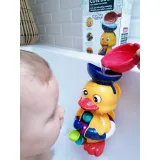 WOOPIE BABY Kaczuszka Zabawka Wodna do Kąpieli Kołowrotek Przelewowa