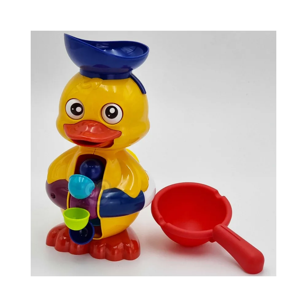 WOOPIE BABY Kaczuszka Zabawka Wodna do Kąpieli Kołowrotek Przelewowa