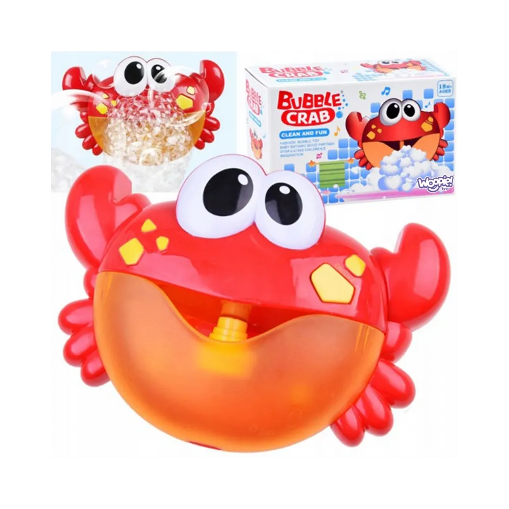 WOOPIE BABY Zabawka do Kąpieli Krab do Robienia Piany z Melodią