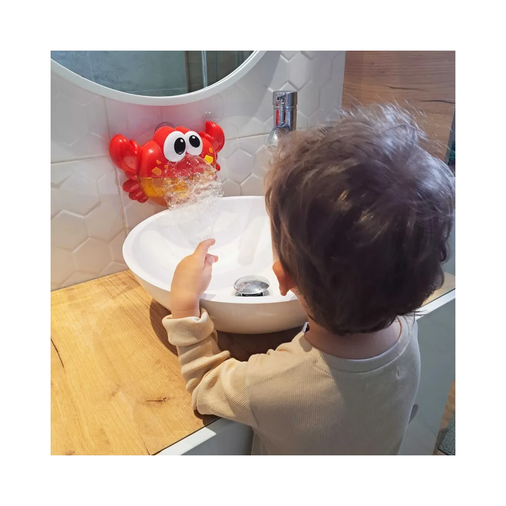 WOOPIE BABY Zabawka do Kąpieli Krab do Robienia Piany z Melodią