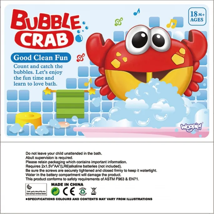 Puszysta piana z kraba WOOPIE