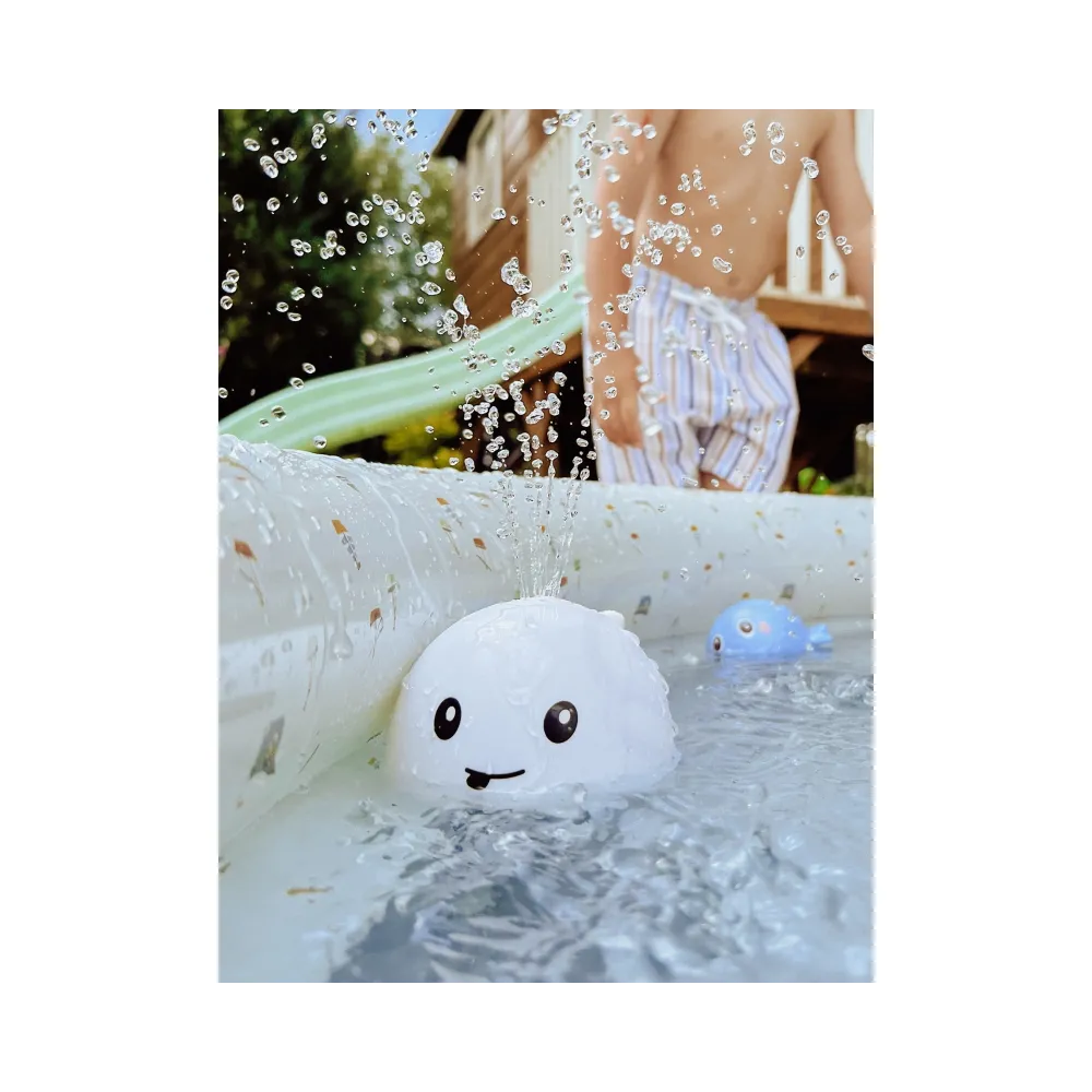 WOOPIE BABY Zabawka do Kąpieli Wieloryb Tryskający Wodą Fontanna LED